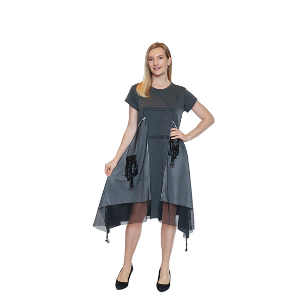 Kennia Dress With Buckle Detail - Lady of the Lake