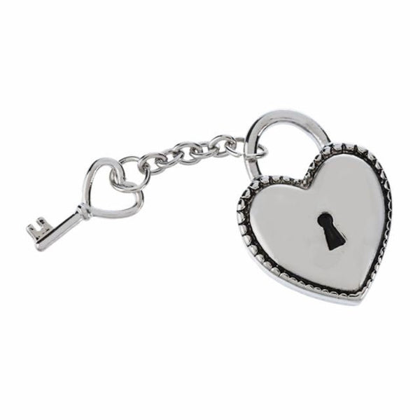 Key To My Heart - Heart & Key Charm