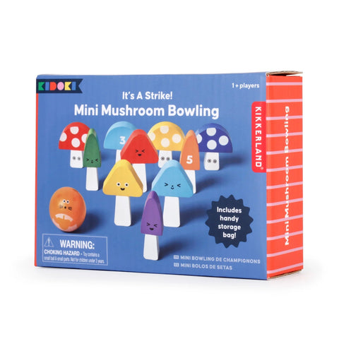 Kidoki It's a Strike! Mini Mushroom Bowling