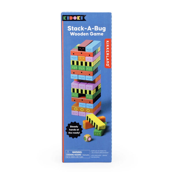 Kidoki Stack - A - Bug Wooden Game - Lady of the Lake