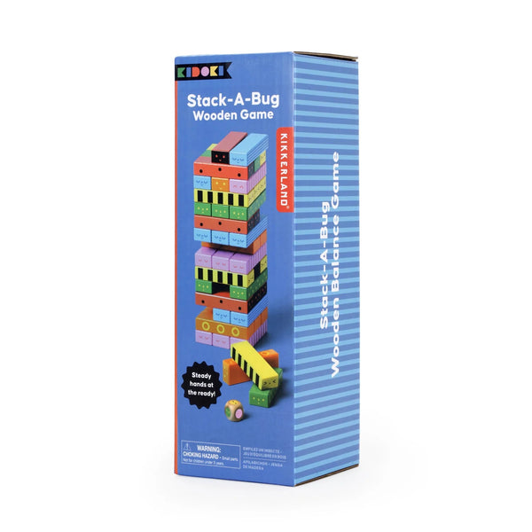 Kidoki Stack - A - Bug Wooden Game - Lady of the Lake