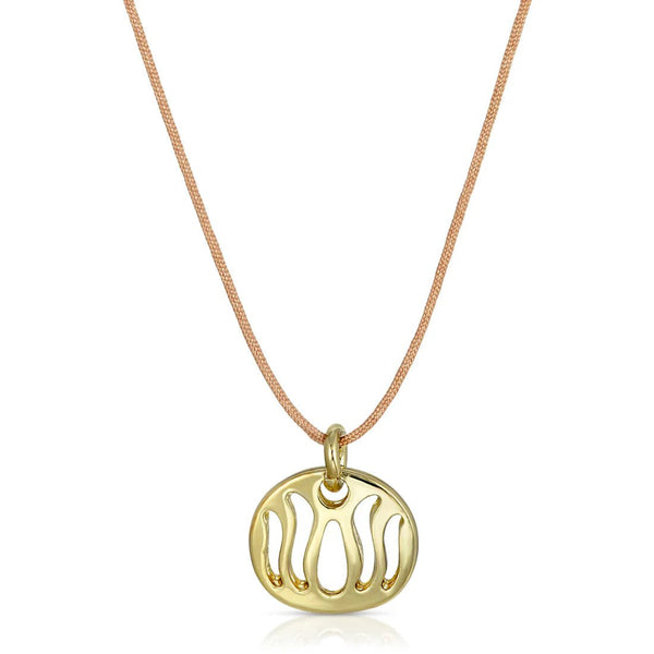 Kindness and Compassion - Gold Lotus Necklace - Lady of the Lake