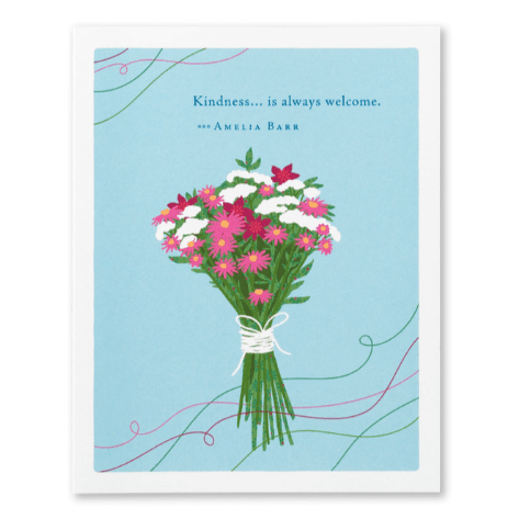 Kindness... Is Always Welcome - Greeting Card - Thank You - Lady of the Lake