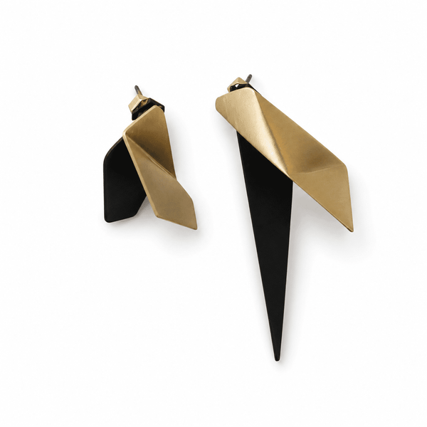 Kiri Asymmetrical Ear Jackets - Lady of the Lake
