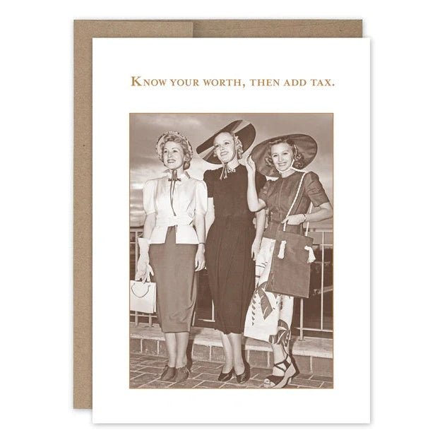 Know Your Worth - Greeting Card - Birthday