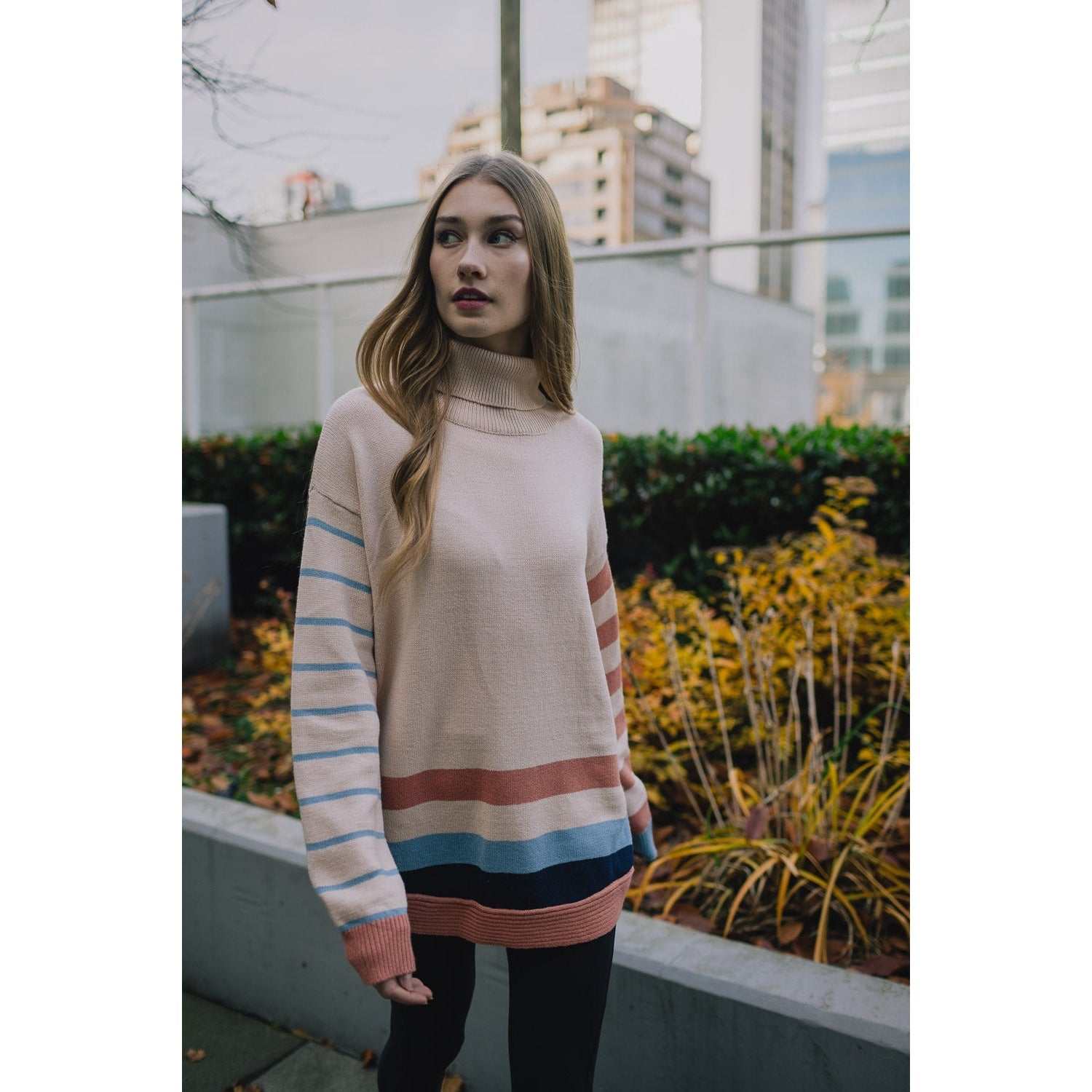 Krista Cowl Neck Sweater