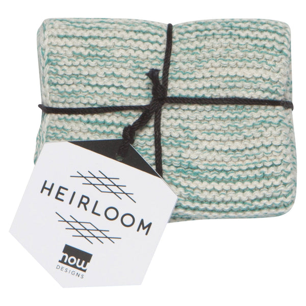 Lagoon Heirloom Knit Dishcloths - Lady of the Lake