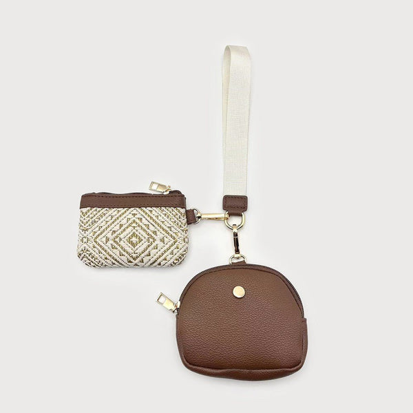 Laila Small Coin Purse With Guitar Strap - Lady of the Lake