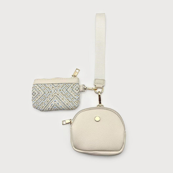 Laila Small Coin Purse With Guitar Strap - Lady of the Lake