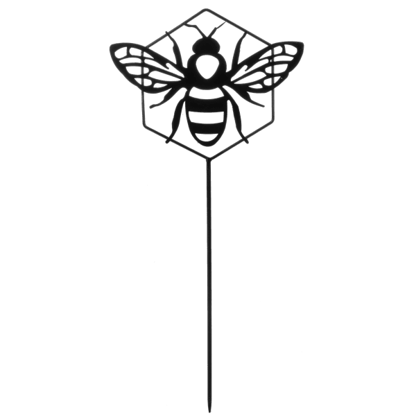 Laser Cut Bee Plant Pick