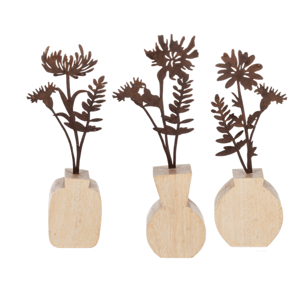 Laser - cut Flowers In Vase - Lady of the Lake