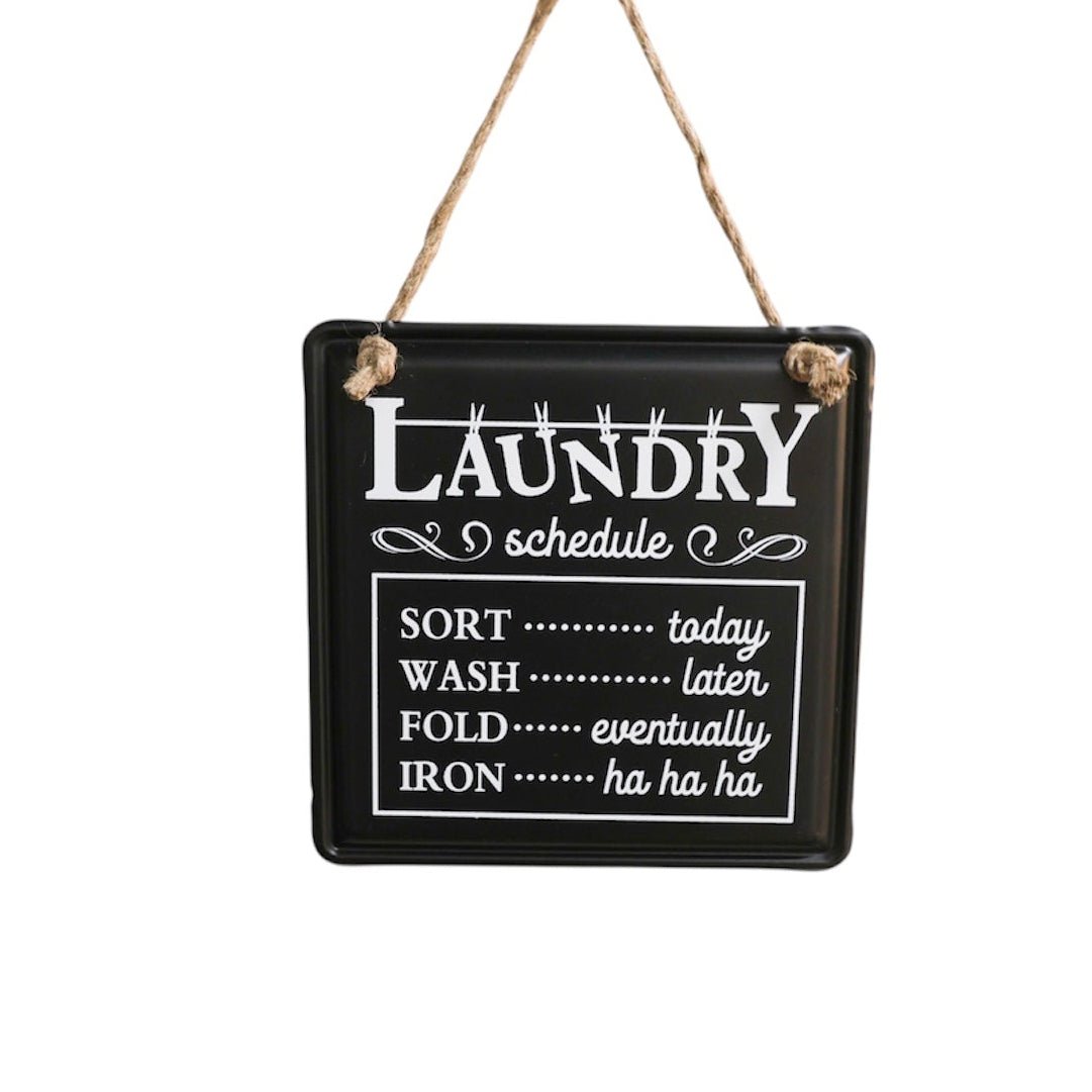 Laundry Schedule - Laundry Sign – Lady of the Lake
