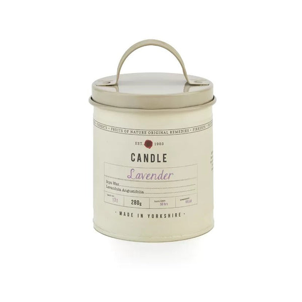Lavender - Large Tin Candle - Lady of the Lake