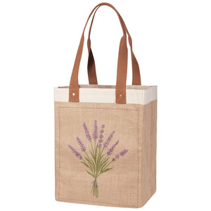 Lavender Market Tote - Lady of the Lake
