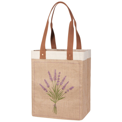 Lavender Market Tote - Lady of the Lake