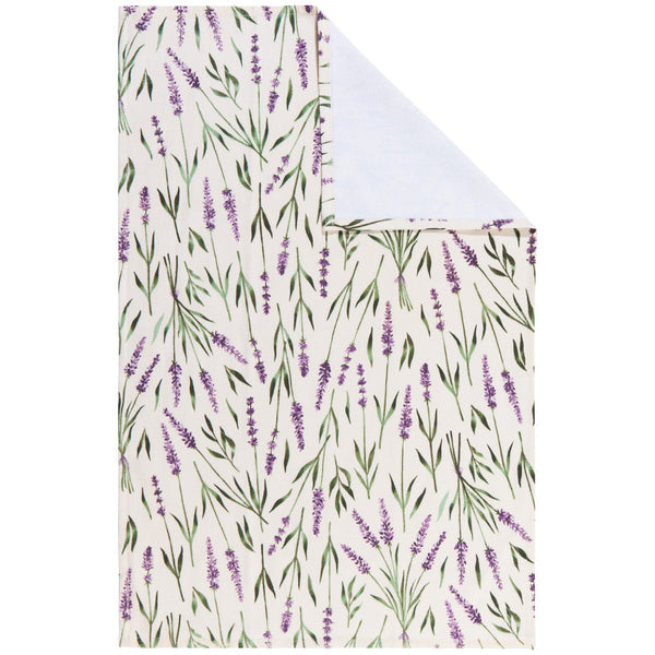 Lavender Terry Dishtowel - Lady of the Lake