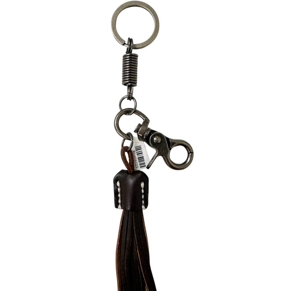 Leather Keychain With Tassel - Lady of the Lake