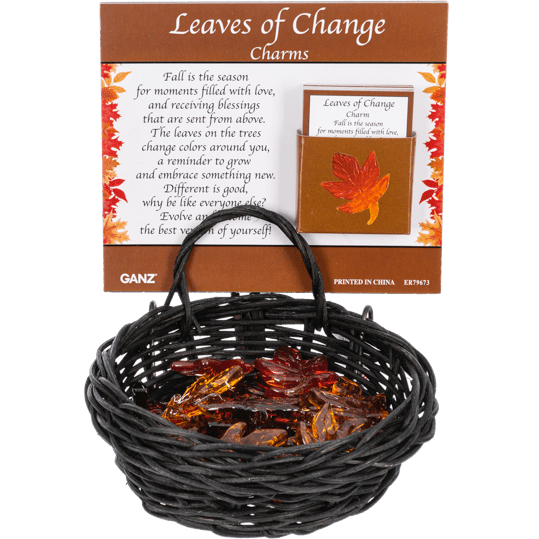 Leaves Of Change - Leaf Charm - Lady of the Lake