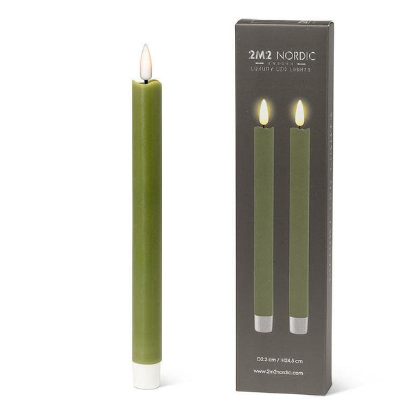 LED Taper Candle - Set of 2 - Lady of the Lake