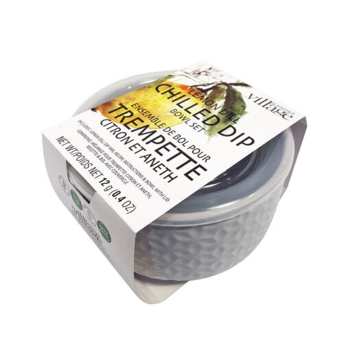 Lemon Dill Dip Bowl Set