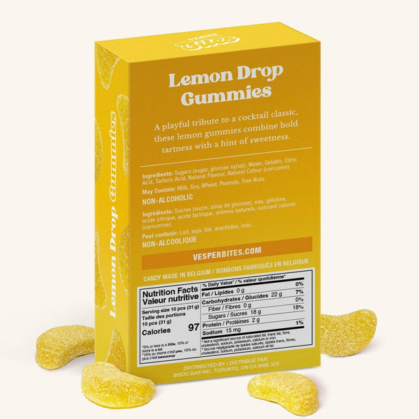 Lemon Drop - Cocktail Gummies - Lady of the Lake