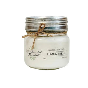 Lemon Fresh - Soy Wax Candle - Lady of the Lake