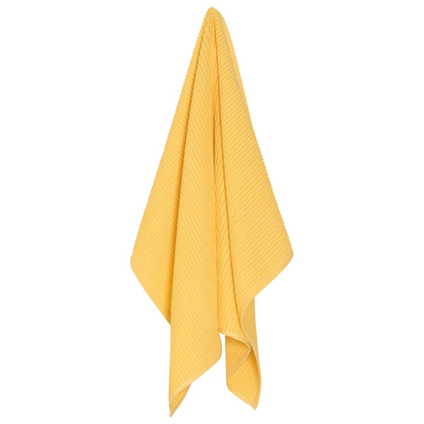 Lemon Yellow Ripple Dishtowel - Lady of the Lake
