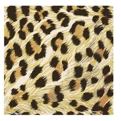 Leo Print - Paper Napkins