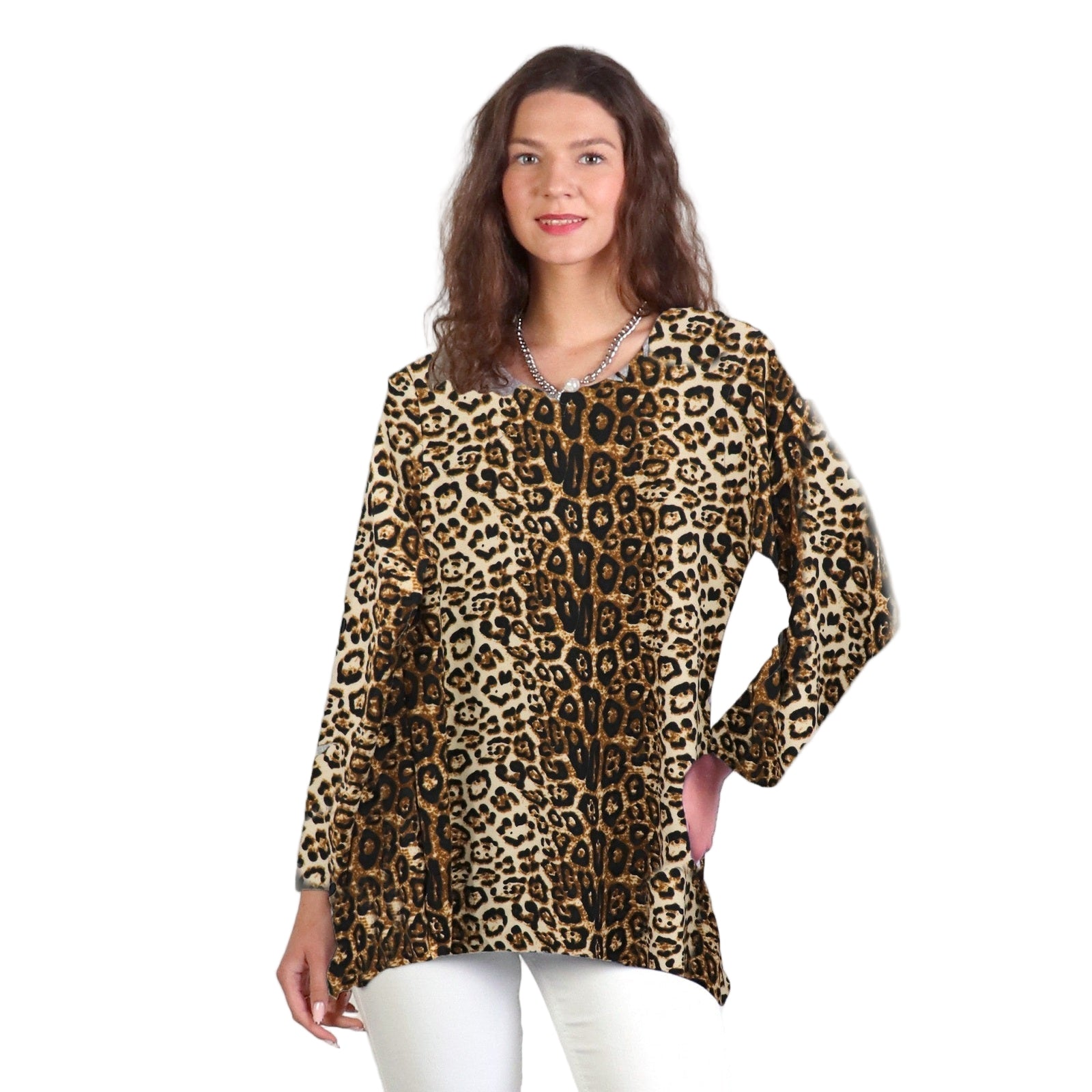 Leopard Printed Sweater - Lady of the Lake