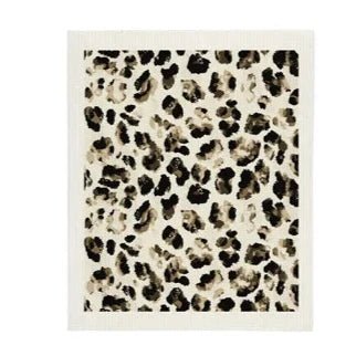 Leopard Swedish Dishcloth - Lady of the Lake