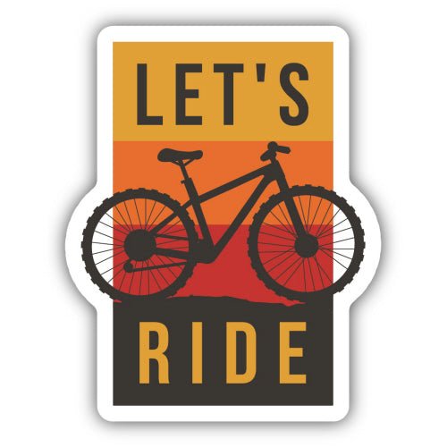 Let's Ride Sticker