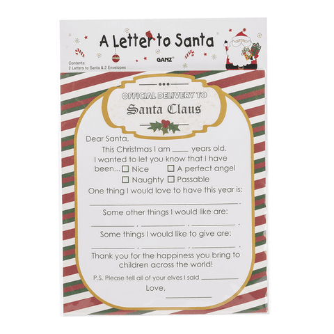 Letter To Santa Set