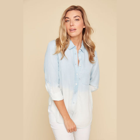 Lia Woven Ombre Blouse - Lady of the Lake