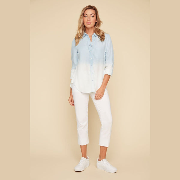 Lia Woven Ombre Blouse - Lady of the Lake