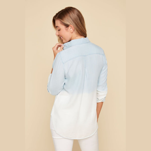 Lia Woven Ombre Blouse - Lady of the Lake