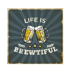 Life Is Brewtiful - Paper Napkins - Lady of the Lake
