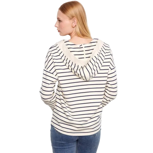 Lila V - Neck Striped Hoodie - Lady of the Lake