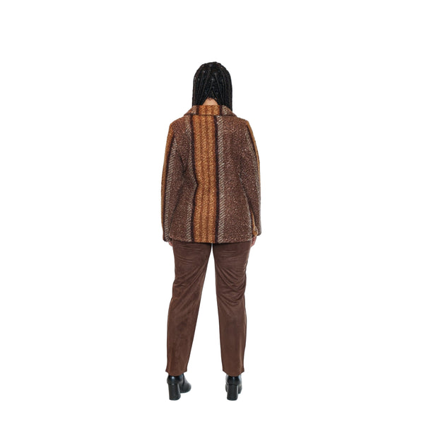 Lilium Boucle Plaid Jacket With Pockets - Lady of the Lake