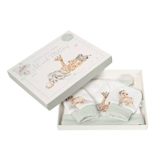 Little Savannah - Newborn Hat & Mitten Set - Lady of the Lake