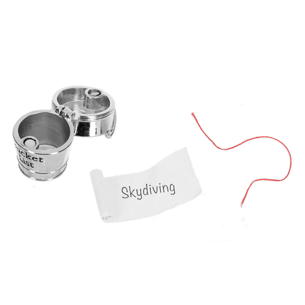 Live Your Bucket List - Bucket Charm