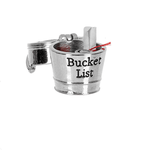 Live Your Bucket List - Bucket Charm