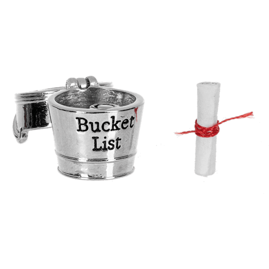 Live Your Bucket List - Bucket Charm