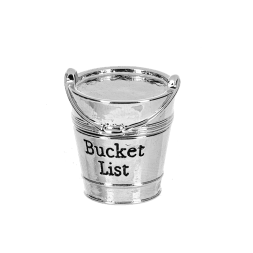 Live Your Bucket List - Bucket Charm