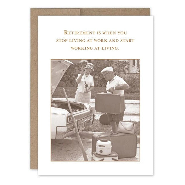 Living - Greeting Card - Retirement