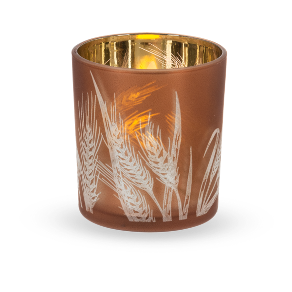 Wheat Sheaf Votive / Tea-Light Holder