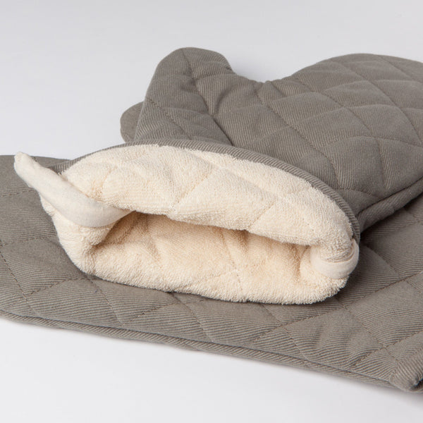 London Grey Superior Oven Mitt - Lady of the Lake