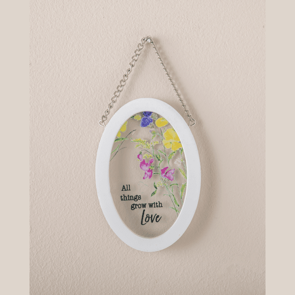 Love Is In Bloom Mini Window Ornament - Lady of the Lake