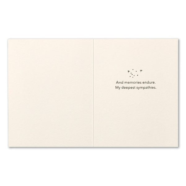 Love Persists - Greeting Card - Sympathy