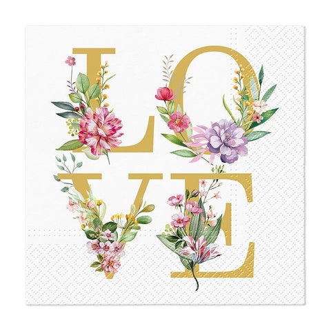 Love Power - Paper Napkins - Lady of the Lake