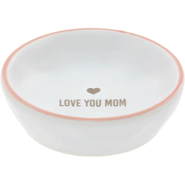 Love You Mom - 2.5" Trinket Dish